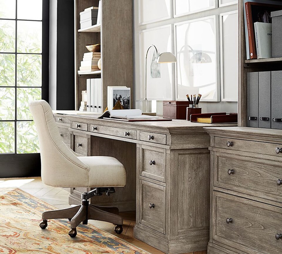 Livingston Large Desk Pottery Barn Australia Pottery Barn Australia